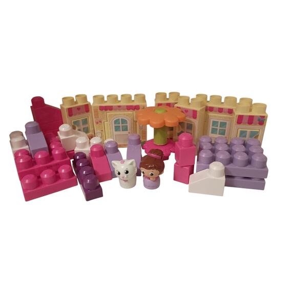 Mega Bloks Cozy Cottage Building Set 34 pieces - Picture 1 of 6